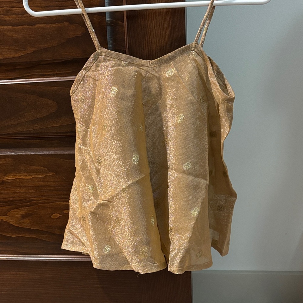Gold Shimmer Women's Top